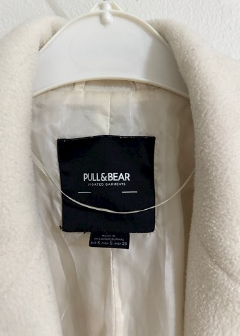 Pull and Bear Sayılı giyildi astarlı kaban