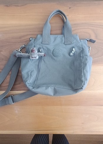 Gri çok gözlü çanta smart bags muadili