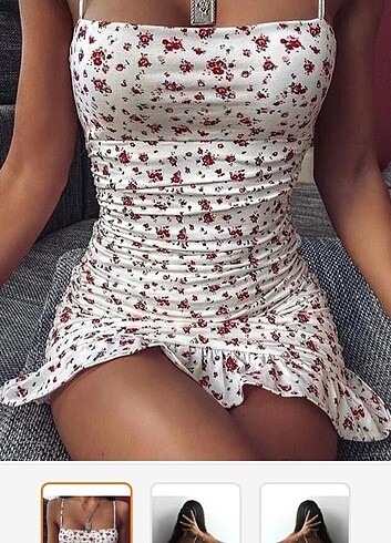 Çiçekli elbise
