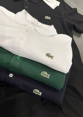 Lacoste Yeşil Polo Tişört - Görsel 3