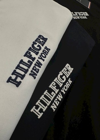 Tommy Hilfiger Lacivert Baskılı Tişört - Görsel 4