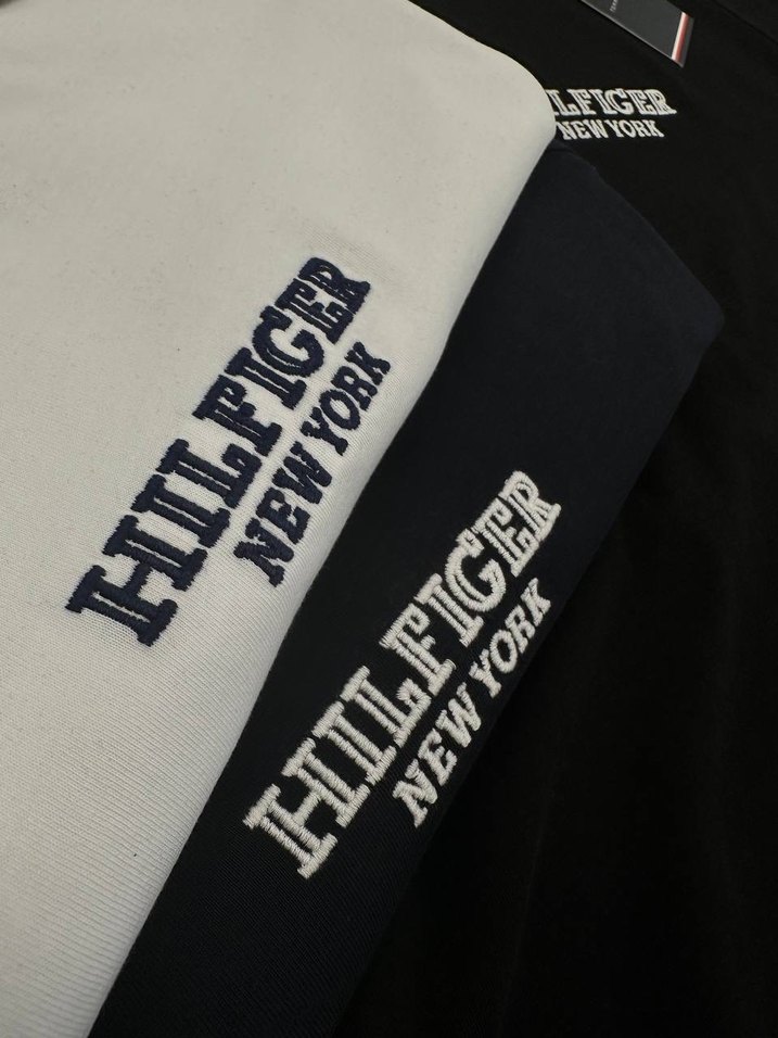 Tommy Hilfiger Lacivert Baskılı Tişört - Görsel 4