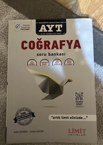 AYT Coğrafya Soru Bankası - Limit Yayınları 2020den kalma
