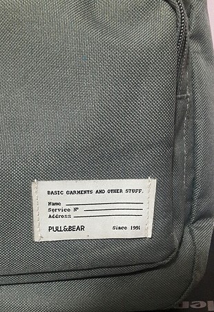 Pull&bear sırt çantası