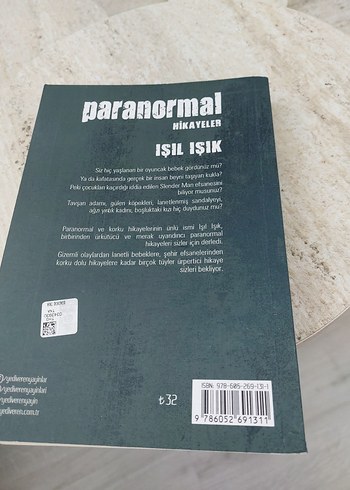 Işıl Işık Paranormal Hikayeler Kitabı - Görsel 2
