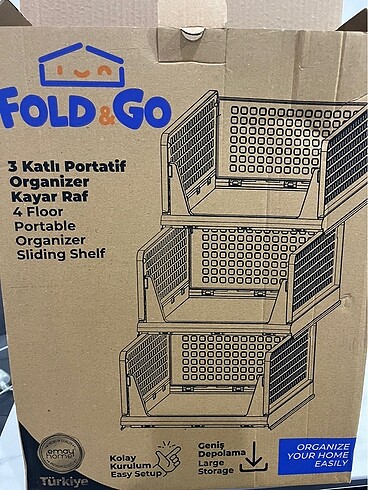 Ikea 3 katlı organizer