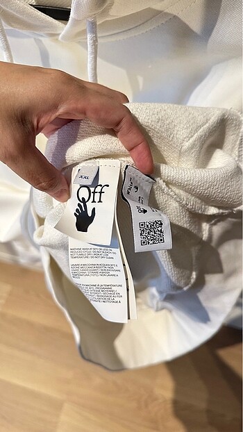 xxl Beden beyaz Renk Off-White marka sweatshirt