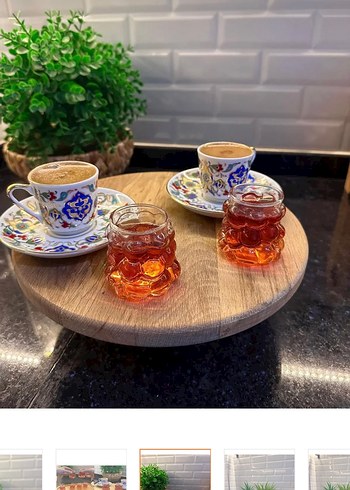  Beden turuncu Renk Kahve yanı bardaklar