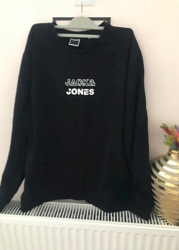 Jack & Jones Siyah Baskılı Sweatshirt - Görsel 4