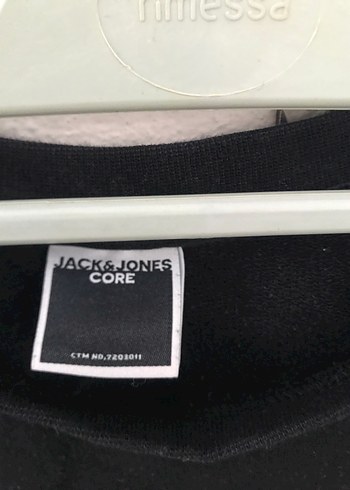 Jack & Jones Siyah Baskılı Sweatshirt - Görsel 2