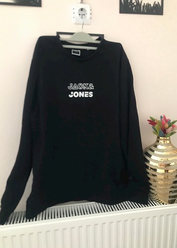 Jack & Jones Siyah Baskılı Sweatshirt - Görsel 5