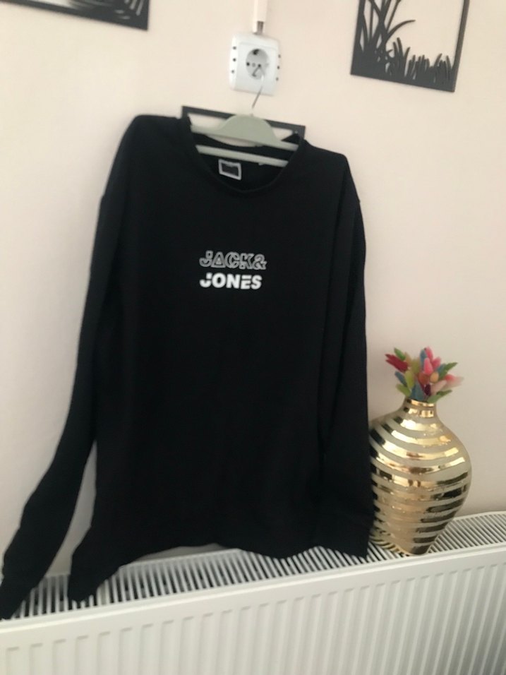 Jack & Jones Siyah Baskılı Sweatshirt - Görsel 3