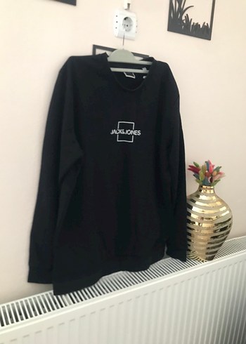 Jack & Jones Siyah Oversize Sweatshirt - Görsel 3