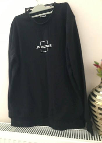 Jack & Jones Siyah Oversize Sweatshirt - Görsel 2