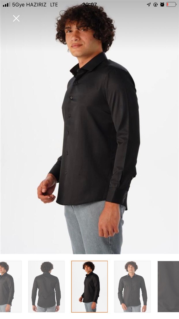 Süvari erkek gömlek - Görsel 2