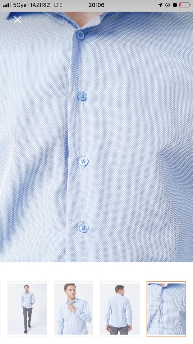 Süvari gömlek - Görsel 5