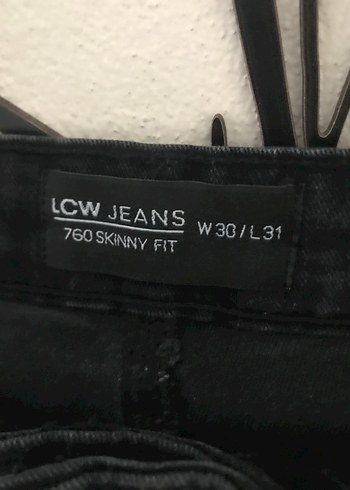 Erkek Siyah Kemerli Normal Boy Denim Pantolon - Görsel 5