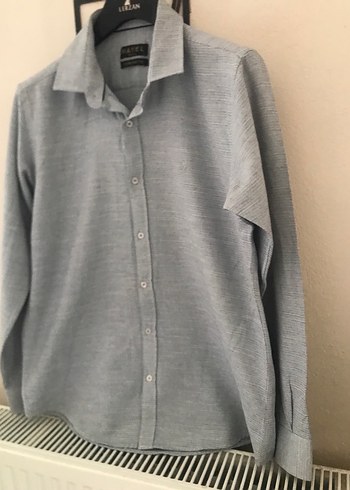 Gri Erkek Gömlek - Görsel 4