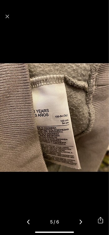 Zara kazak gap polar sweat - Görsel 10