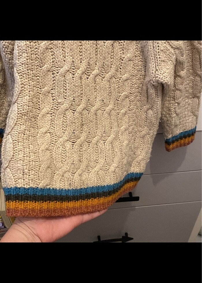 Zara kazak gap polar sweat - Görsel 2