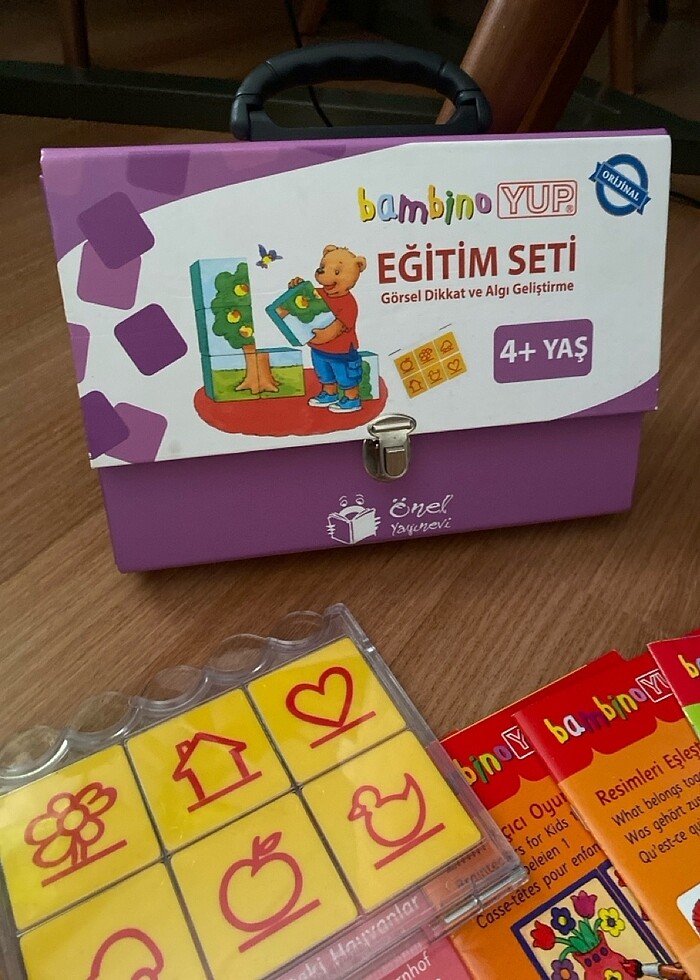 Bambino 4 yaş eğitim seti - Görsel 3