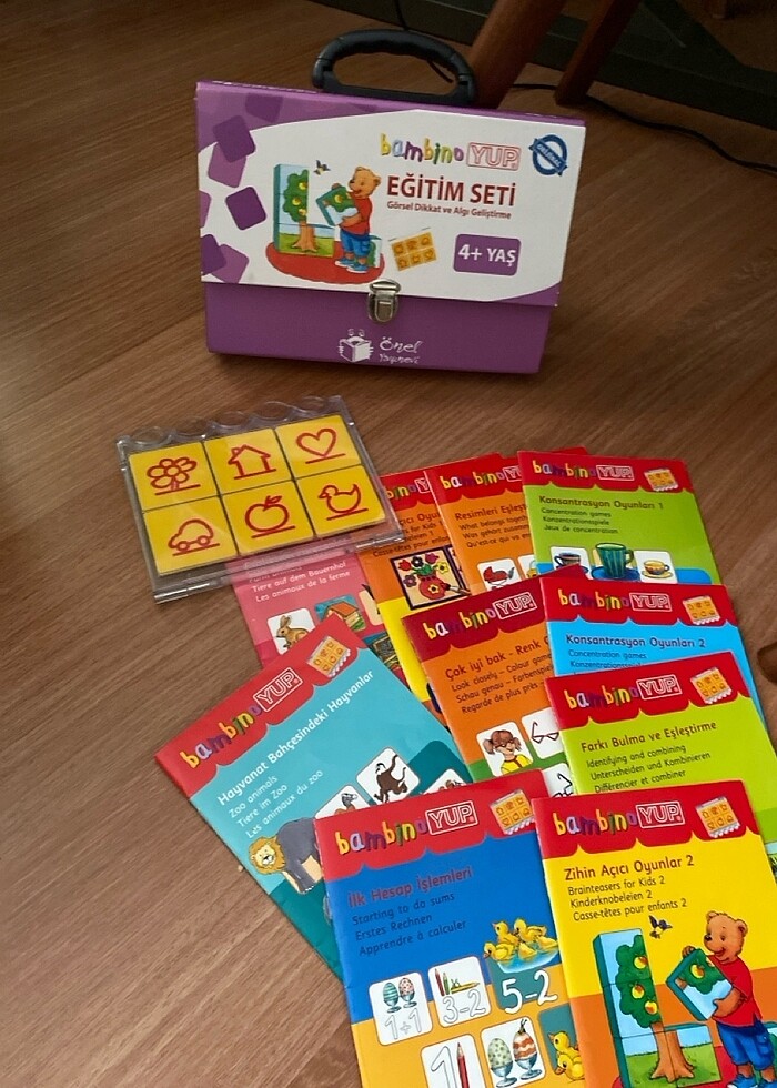 Bambino 4 yaş eğitim seti - Görsel 4