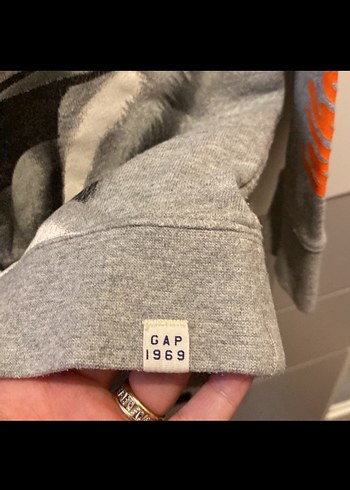 Gri Baskılı Erkek Çocuk Sweatshirt - Görsel 2