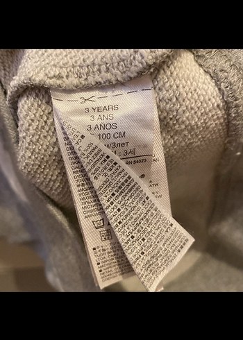 Gri Baskılı Erkek Çocuk Sweatshirt - Görsel 3