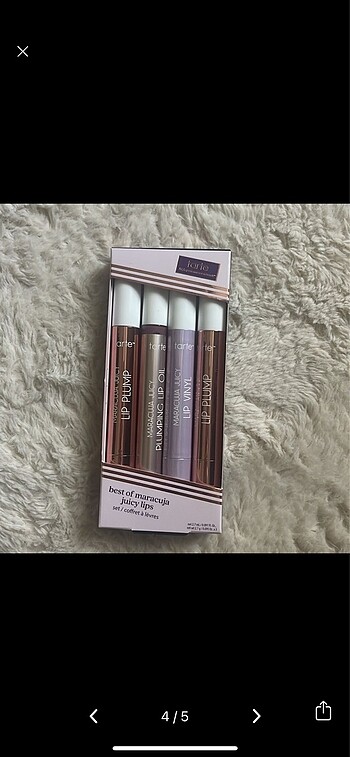  Beden tarte gloss set