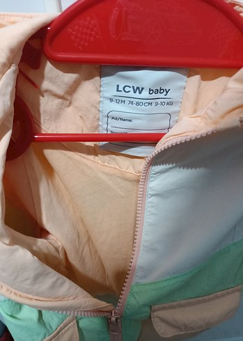 Renkli Kapüşonlu Kız Çocuk Yağmurluk - Görsel 5