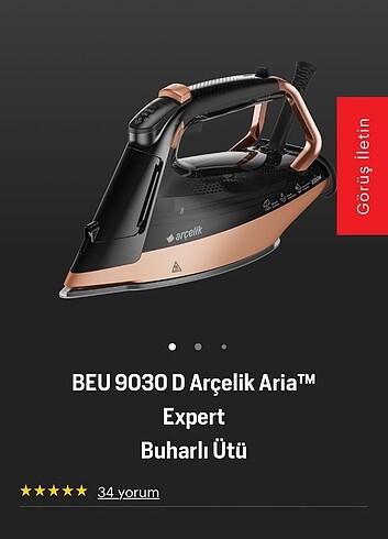 Arçelik ütü 
