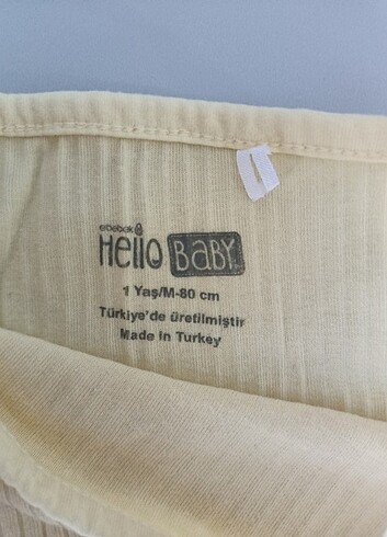 HelloBaby Alt üst takım 