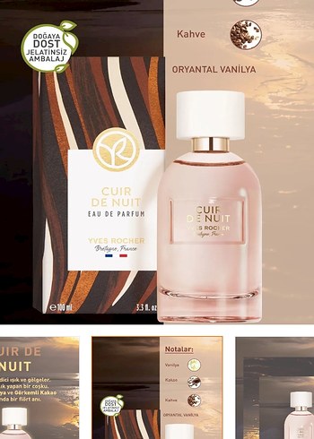 Yves Rocher Cuir de Nuit Kadın Parfümü 100 ml