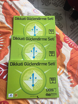 Adeda 10 yaş dikkat güçlendirme seti