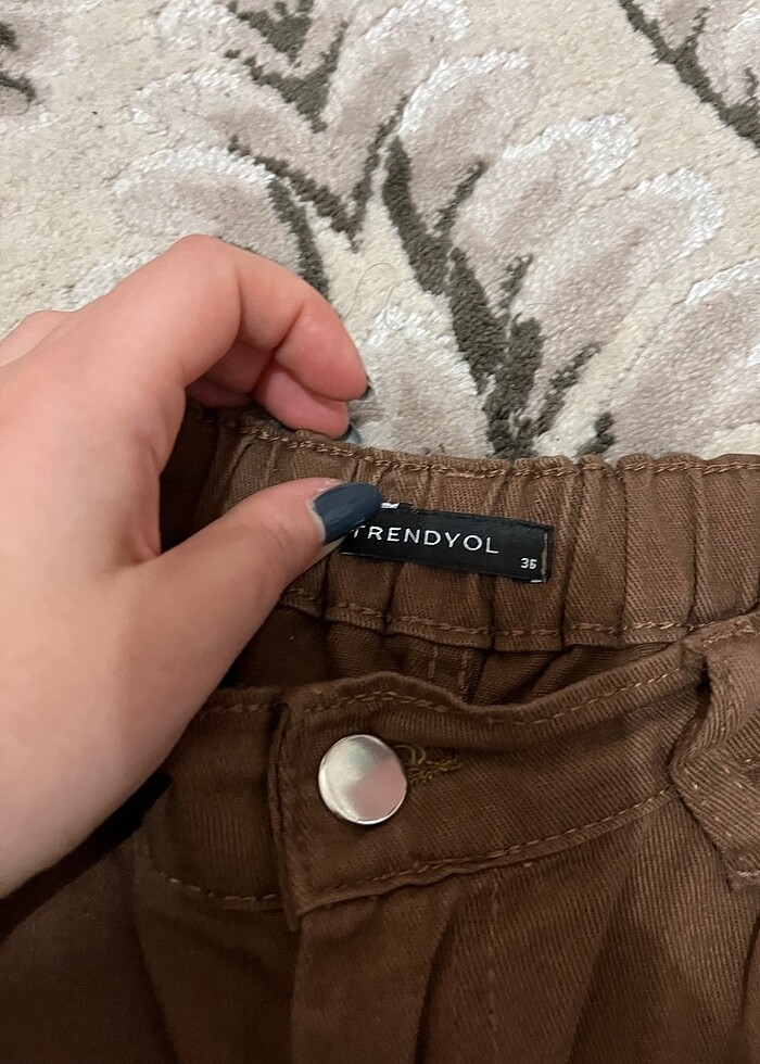 Kahve pantolon - Görsel 4