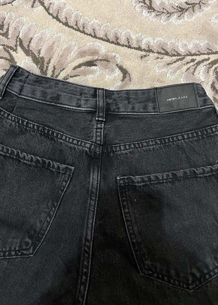 Siyah bol paça - Görsel 3