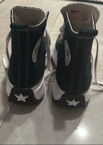 Converse Siyah Yüksek Tabanlı Converse Orijinal