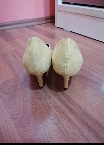 Pelinin Ayakkabıları Sarı stiletto