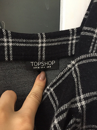 Topshop Ekoseli salopet 