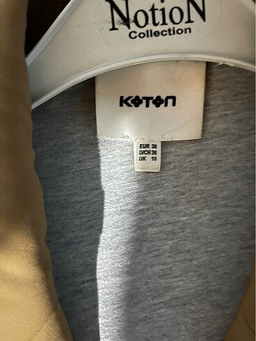 38 Beden koton Oversize Ceket