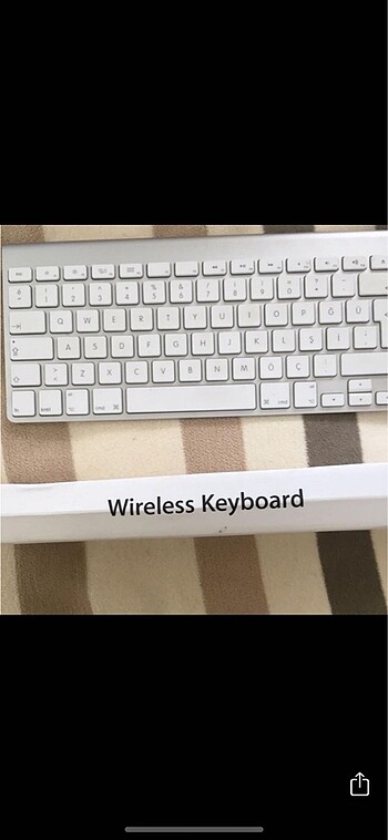 Apple Bluetooth wireless klavye