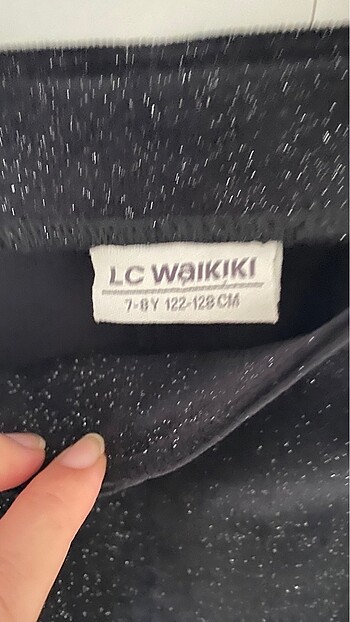 7 Yaş Beden siyah Renk İLCWaikiki elbise