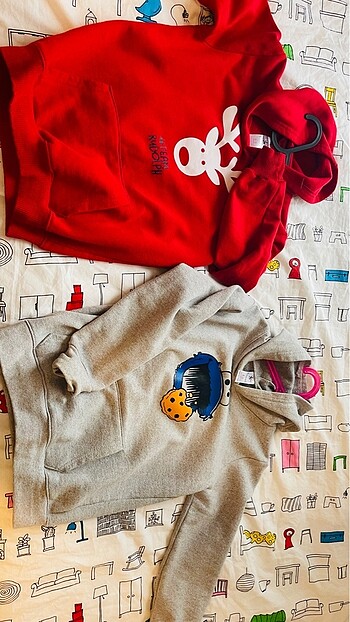 2 adet sweatshirt