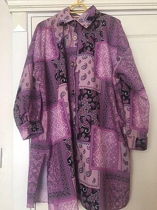 Mor salaş tunik