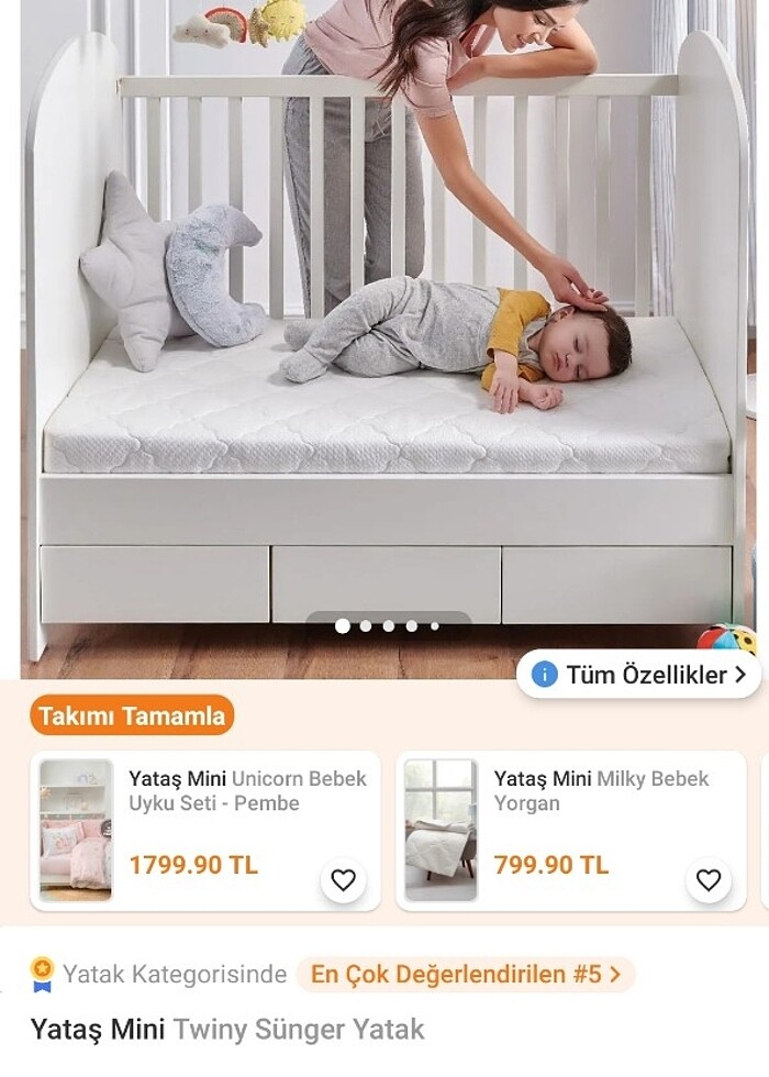 Yataş twin yatak  - Görsel 2