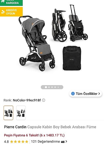 Kabin boy bebek arabası - Görsel 10