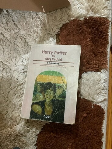 harry potter ve ateş kadehi kitabı 