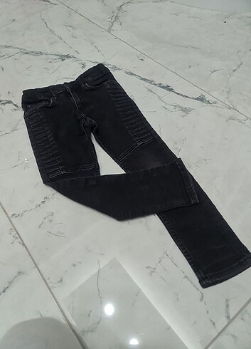 H&M Skinny Fit Taşlaşmış Jean Pantolon