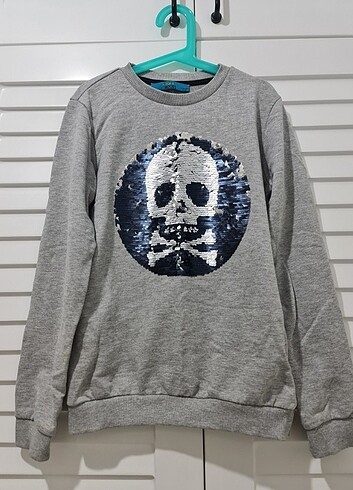 Funky Rocks Pul İşlemeli Sweatshirt