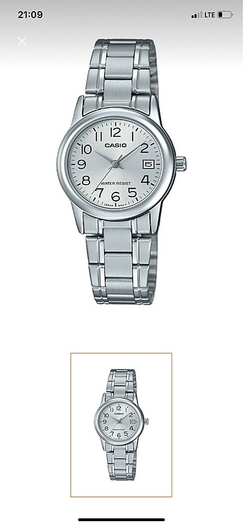 Orijinal faturalı kadın casio saat